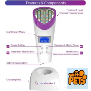 LumaSoothe 2 Light Therapy for Pets - Pain Relief & Healing