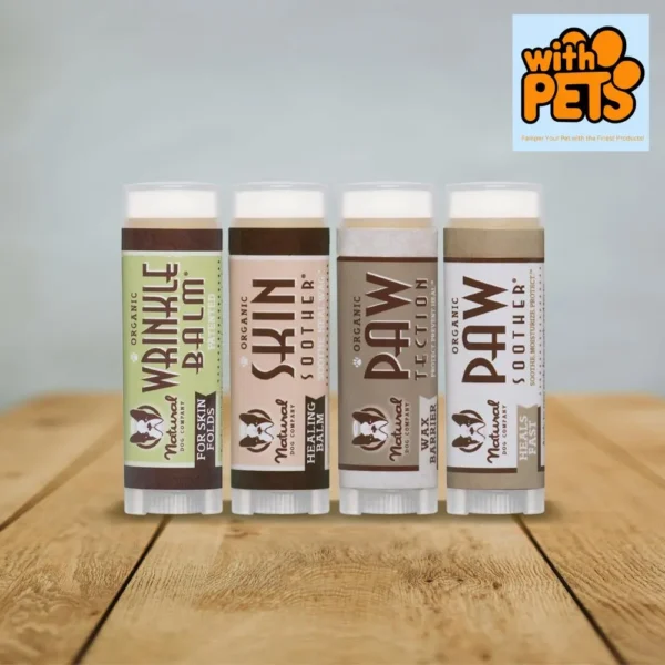 Natural Dog Company Powerhouse Bundle: 4 Healing Balms for Skin Relief