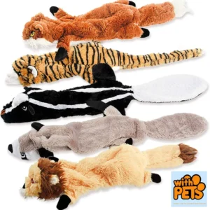 No Stuffing Plush Dogs Chew Toy for All Breeds