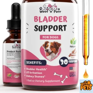 Bladder Control for Dogs | Dog Bladder Supplement – Supports Healthy Kidney